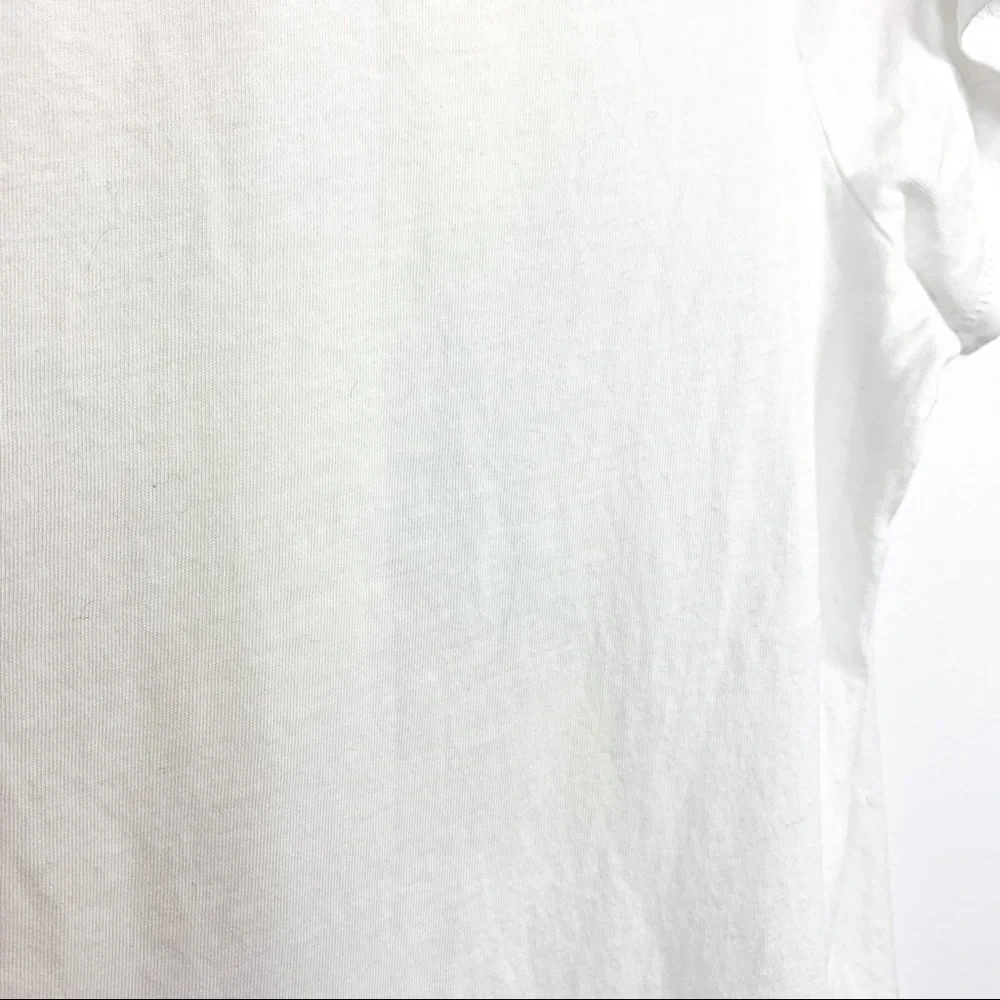 Aloha Summer H&M White Pineapple Print Short Sleeve - Picture 7 of 7